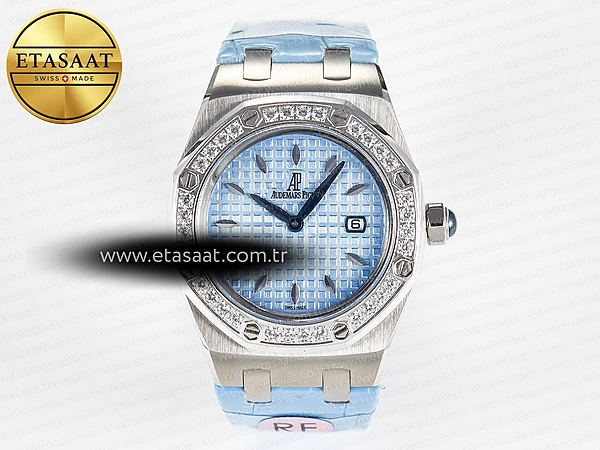 Audemars Piguet Royal Oak Offshore Kadın 33mm Drf Ss Eta Saat - 1:1 Süper Klon Replika Saat