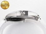 Audemars Piguet Royal Oak Offshore Ladies 33mm SS DRF Best Edition White Dial Diamonds Bezel on White Rubber Strap ETA Quartz - Görsel 14