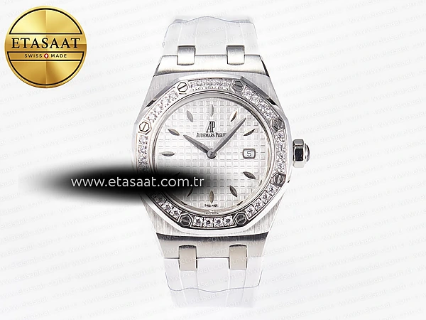 Audemars Piguet Royal Oak Offshore Kadın 33mm Drf V2 Eta Saat - 1:1 Süper Klon Replika Saat