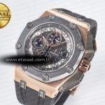 Audemars Piguet Royal Oak Offshore Schumacher Best Edition Gray/Black Dial on Gray Rubber Strap A3126