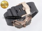 Audemars Piguet Royal Oak Offshore Schumacher Best Edition Gray/Black Dial on Gray Rubber Strap A3126 - Görsel 18