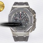 Audemars Piguet Royal Oak Offshore Gri/Siyah Kadran A3126 Eta Saat - Görsel 3 - 1:1 Süper Klon Saat