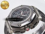 Audemars Piguet Royal Oak Offshore Best Edition Gray/Black Dial on Gray Rubber Strap A3126 - Görsel 6
