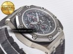 Audemars Piguet Royal Oak Offshore Best Edition Gray/Black Dial on Gray Rubber Strap A3126 - Görsel 7