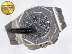 Audemars Piguet Royal Oak Offshore Best Edition Gray/Black Dial on Gray Rubber Strap A3126 - Görsel 8