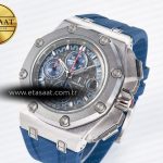 Audemars Piguet Royal Oak Offshore Schumacher Best Edition Gray/Blue Dial on Blue Rubber Strap A3126