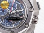 Audemars Piguet Royal Oak Offshore Schumacher Best Edition Gray/Blue Dial on Blue Rubber Strap A3126 - Görsel 13