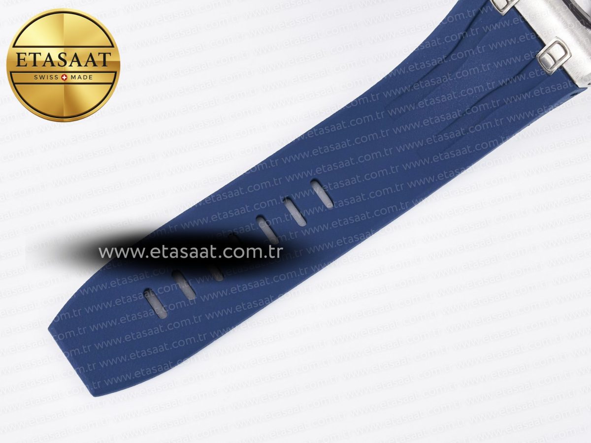 Audemars Piguet Royal Oak Offshore Schumacher Best Edition Gray/Blue Dial on Blue Rubber Strap A3126 - Görsel 25