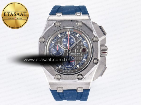 Audemars Piguet Royal Oak Offshore Schumacher A3126 Gri Eta Saat - 1:1 Süper Klon Replika Saat