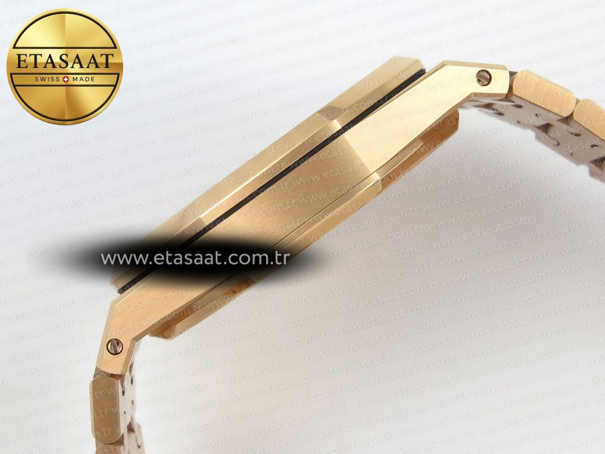 Audemars Piguet Royal Oak Openworked 16204 Skeleton Dial on RG A7124 - Görsel 10