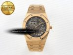 Audemars Piguet Royal Oak Openworked 16204 Skeleton Dial on RG A7124 - Görsel 3