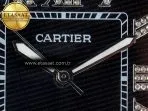 Cartier Santos De 40mm TWF 1:1 Best Edition Black Diamond Dial SS/YG Dia/Rmn A2824 - Görsel 10