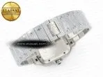 Cartier Santos De 40mm TWF 1:1 Best Edition Blue Dial SS/SS Dia/Rmn A2824 - Görsel 15