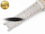 Cartier Santos De 40mm TWF 1:1 Best Edition Diamond Dial SS/YG Dia/Rmn A2824 - Görsel 25