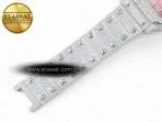 Cartier Santos De 40mm TWF 1:1 Best Edition Rainbow Diamond Dial SS/SS A2824 - Görsel 24