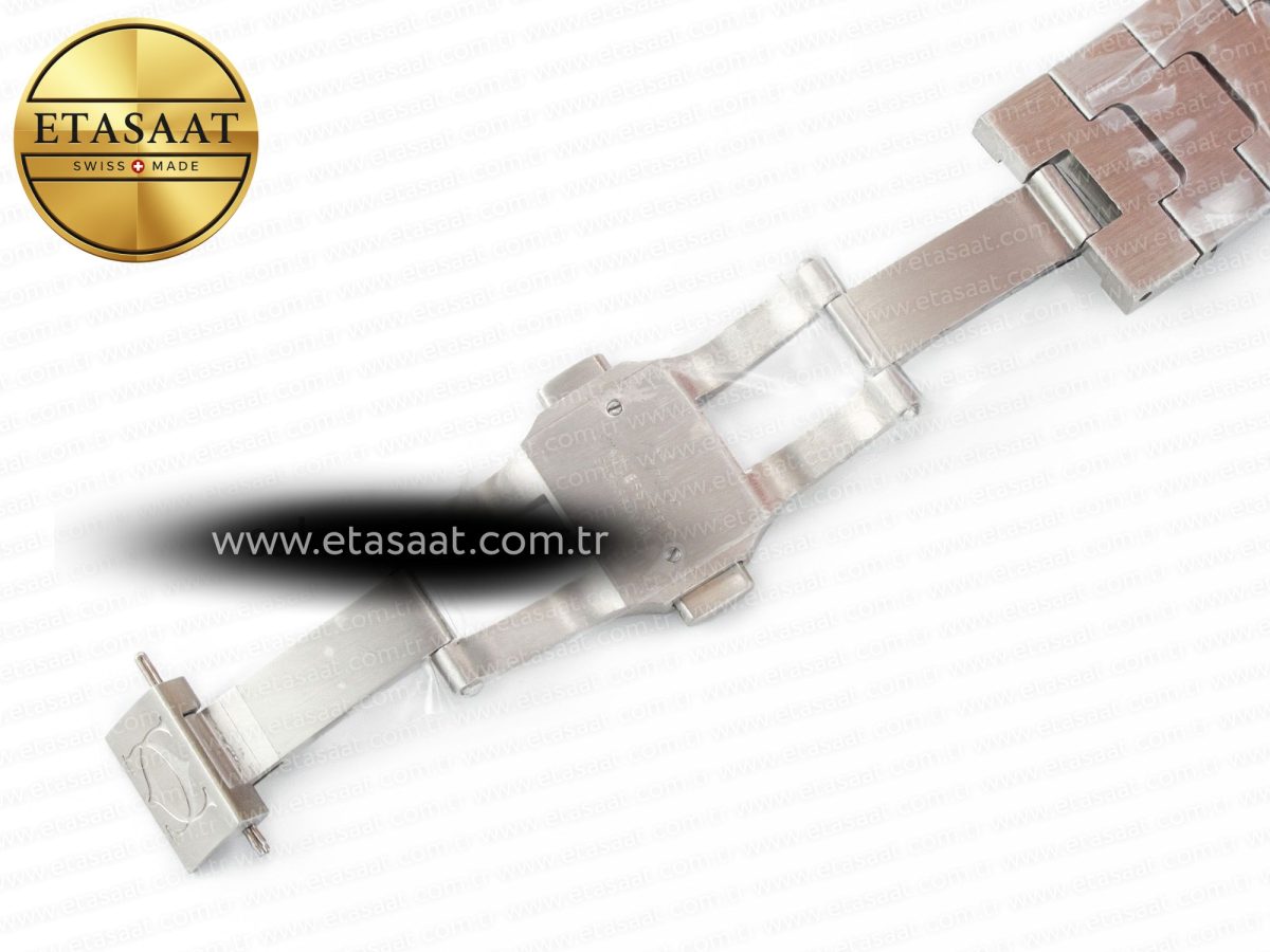 Cartier Santos De 40mm TWF 1:1 Best Edition RG Diamond Dial SS/RG Dia/Rmn A2824 - Görsel 28