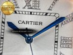 Cartier Santos De 40mm TWF 1:1 Best Edition White Diamond Dial SS/RG Dia/Rmn A2824 - Görsel 10