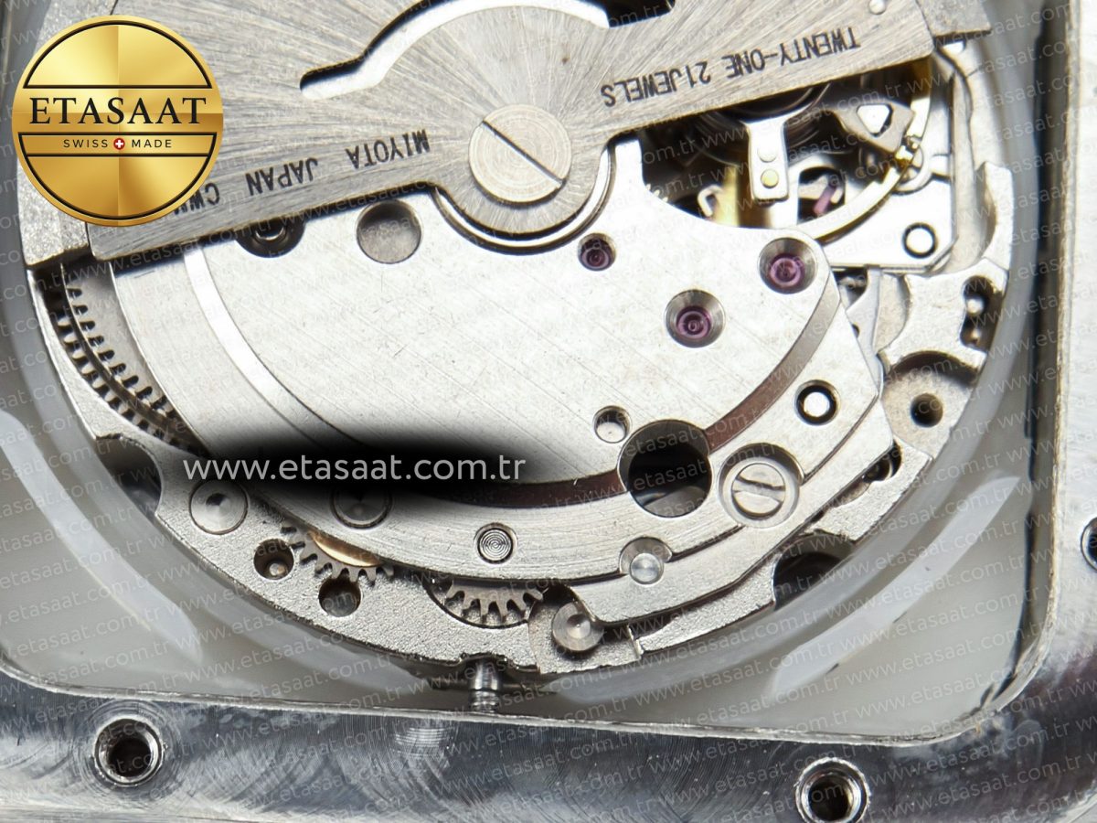 Cartier Santos De 40mm TWF 1:1 Best Edition YG Diamond Dial SS/YG A2824 - Görsel 20