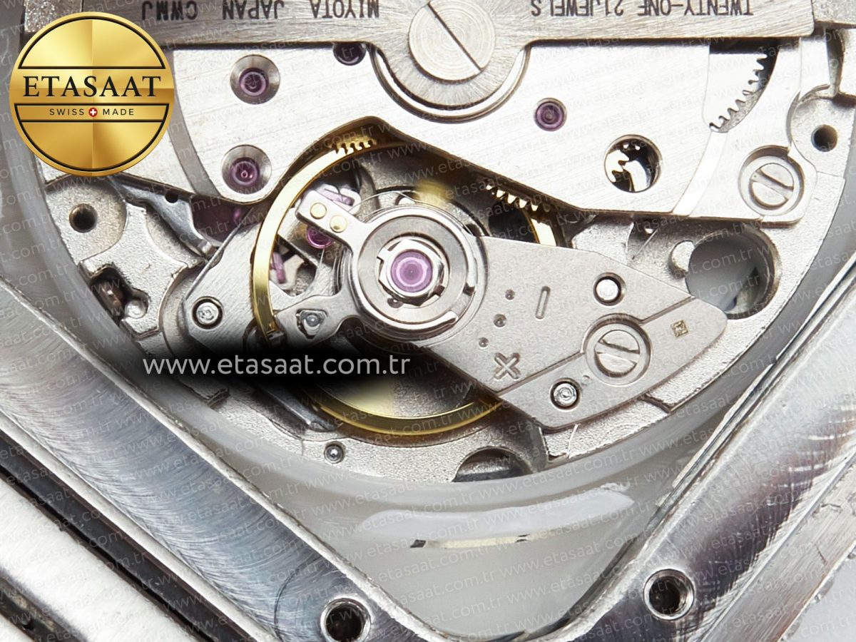 Cartier Santos De 40mm TWF 1:1 Best Edition YG Diamond Dial SS/YG A2824 - Görsel 22