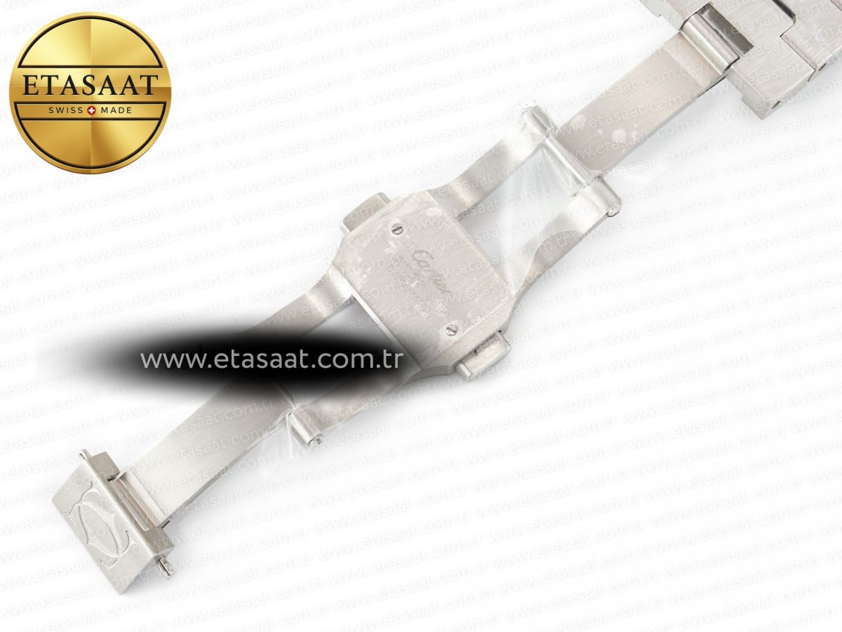 Cartier Santos De 40mm TWF 1:1 Best Edition YG Diamond Dial SS/YG A2824 - Görsel 28