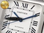 Cartier Santos de Cartier 35mm J12F 1:1 Best Edition White Dial on SS SmartLinks Bracelet MIYOTA 9015 - Görsel 10