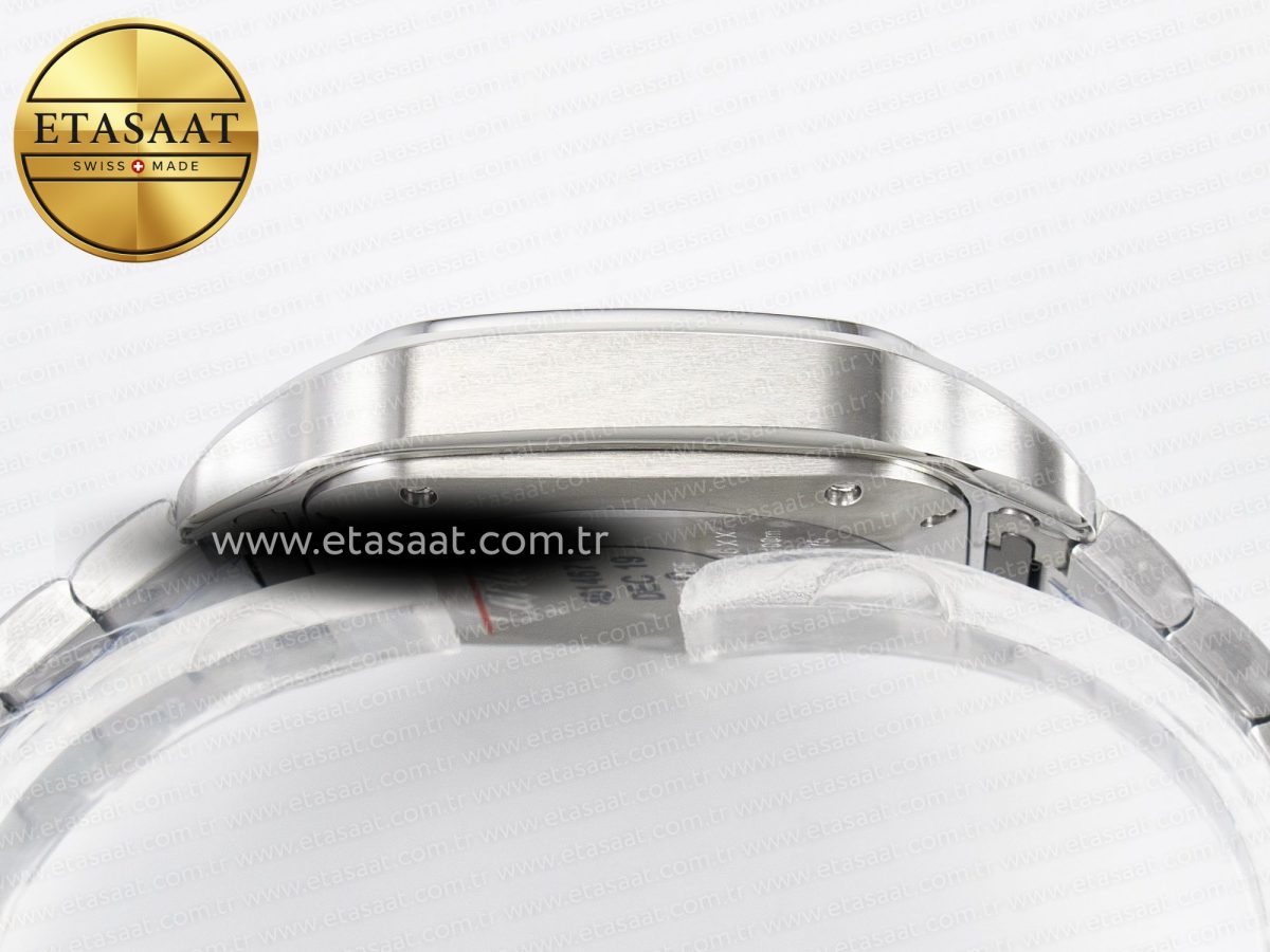 Cartier Santos de Cartier 35mm J12F 1:1 Best Edition White Dial on SS SmartLinks Bracelet MIYOTA 9015 - Görsel 13