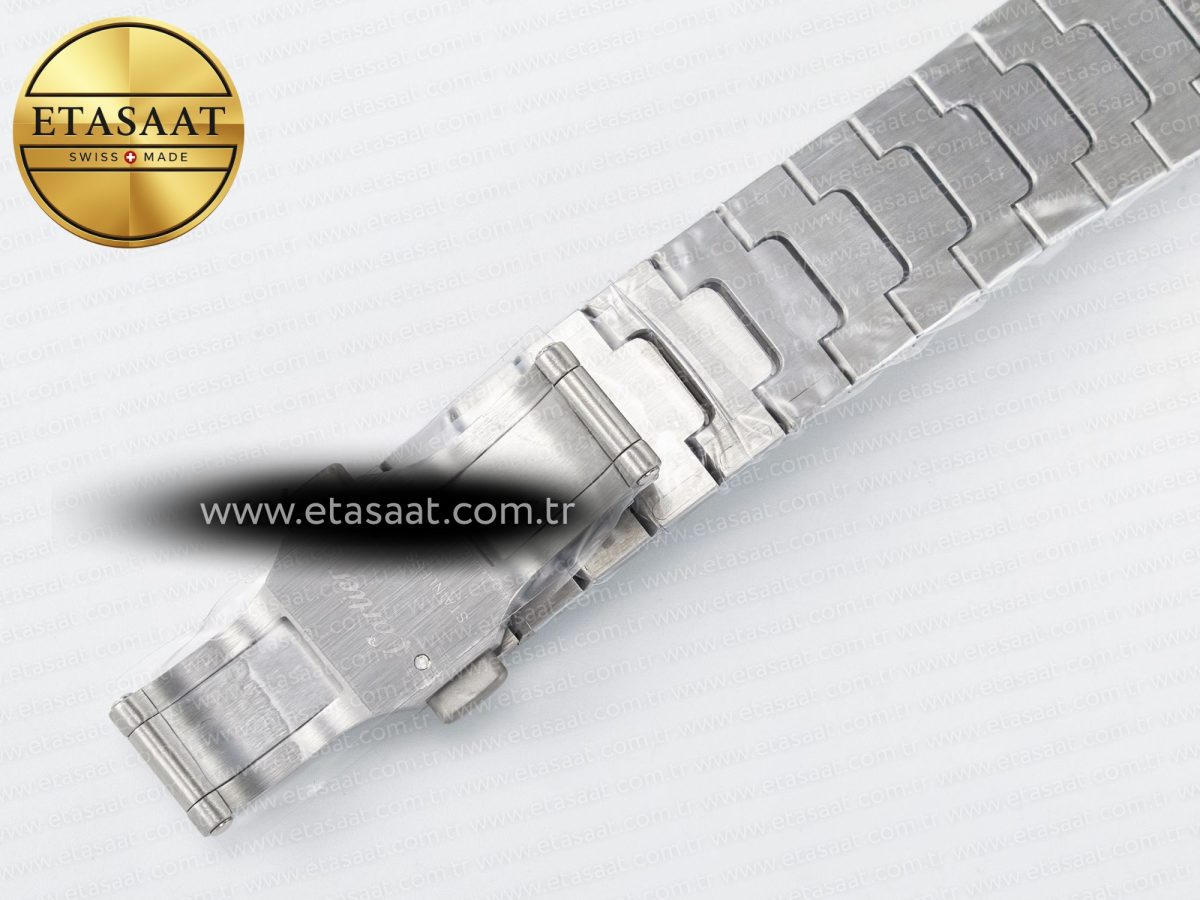 Cartier Santos de Cartier 35mm J12F 1:1 Best Edition White Dial on SS SmartLinks Bracelet MIYOTA 9015 - Görsel 17