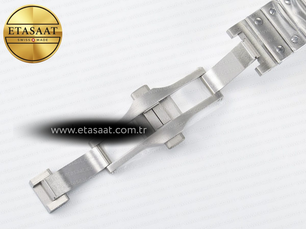 Cartier Santos de Cartier 35mm J12F 1:1 Best Edition White Dial on SS SmartLinks Bracelet MIYOTA 9015 - Görsel 19