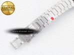 Cartier Santos de Cartier 35mm SS 2018 BVF 1:1 Best Edition White Dial on SS SmartLinks Bracelet MIYOTA 9015 V2 - Görsel 19