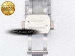 Cartier Santos de Cartier 35mm SS 2018 BVF 1:1 Best Edition White Dial on SS SmartLinks Bracelet MIYOTA 9015 V2 - Görsel 22