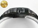 Cartier Santos de Cartier 40mm 2018 BVF 1:1 Best Edition Black Dial on Black Leathr Strap MIYOTA 9015 - Görsel 14