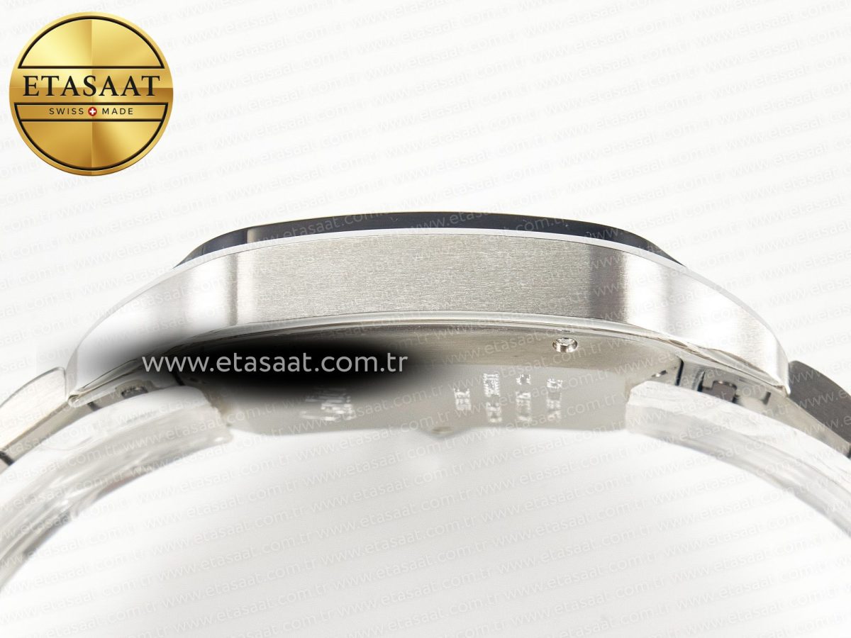 Cartier Santos de Cartier 40mm 2018 BVF 1:1 Best Edition Gray Bezel Gray Dial on SS SmartLinks Bracelet MIYOTA 9015 - Görsel 13