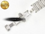 Cartier Santos de Cartier 40mm 2018 BVF 1:1 Best Edition Gray Bezel Gray Dial on SS SmartLinks Bracelet MIYOTA 9015 - Görsel 20