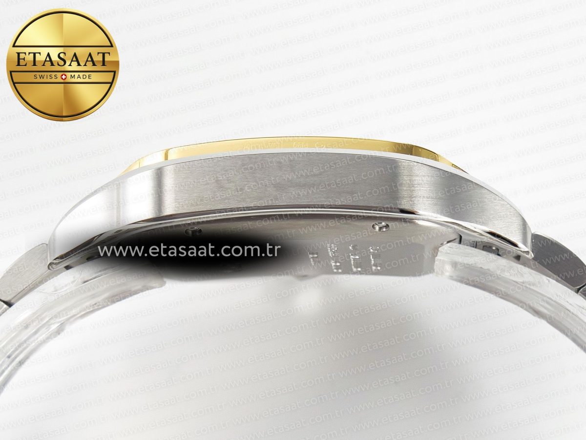Cartier Santos de Cartier 40mm 2018 BVF 1:1 Best Edition YG Bezel White Dial on SS SmartLinks Bracelet MIYOTA 9015 - Görsel 13