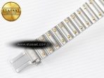 Cartier Santos de Cartier 40mm 2018 BVF 1:1 Best Edition YG Bezel White Dial on SS SmartLinks Bracelet MIYOTA 9015 - Görsel 18