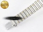 Cartier Santos de Cartier 40mm 2018 BVF 1:1 Best Edition YG Bezel White Dial on SS SmartLinks Bracelet MIYOTA 9015 - Görsel 18