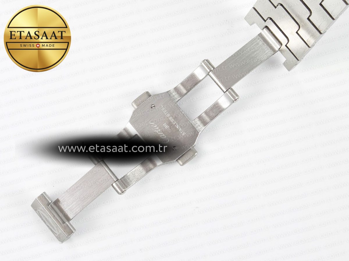 Cartier Santos de Cartier 40mm 2018 BVF 1:1 Best Edition YG Bezel White Dial on SS SmartLinks Bracelet MIYOTA 9015 - Görsel 20