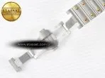 Cartier Santos de Cartier 40mm 2018 BVF 1:1 Best Edition YG Bezel White Dial on SS SmartLinks Bracelet MIYOTA 9015 - Görsel 21