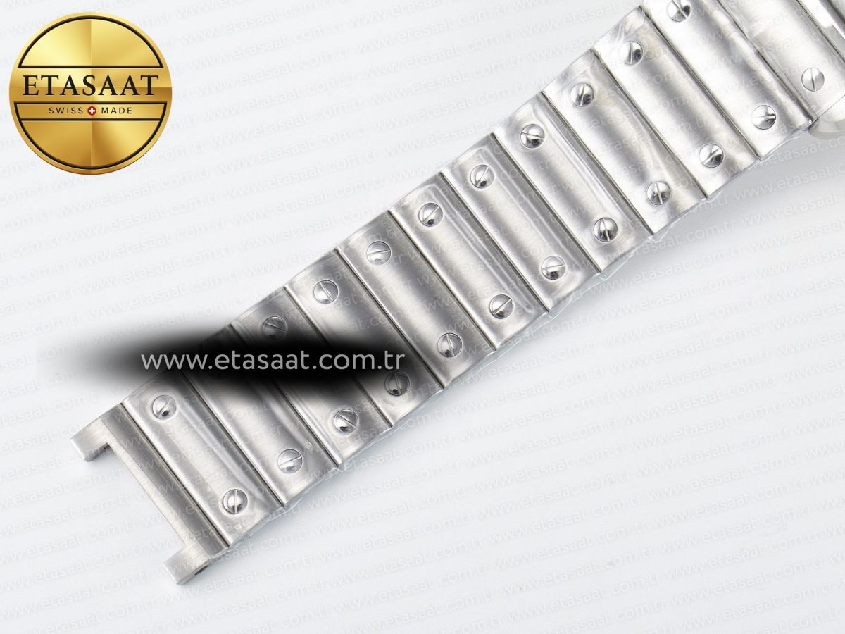 Cartier Santos de Cartier 40mm J12F 1:1 Best Edition White Dial on SS SmartLinks Bracelet MIYOTA 9015 - Görsel 16