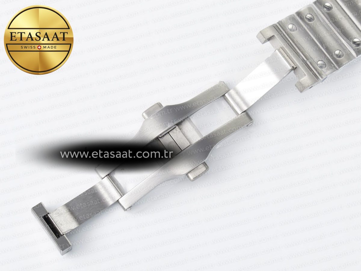 Cartier Santos de Cartier 40mm J12F 1:1 Best Edition White Dial on SS SmartLinks Bracelet MIYOTA 9015 - Görsel 20