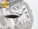 Cartier Santos de Cartier 40mm J12F 1:1 Best Edition White Dial on SS SmartLinks Bracelet MIYOTA 9015 - Görsel 5