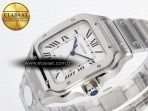 Cartier Santos de Cartier 40mm J12F 1:1 Best Edition White Dial on SS SmartLinks Bracelet MIYOTA 9015 - Görsel 7