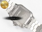 Cartier Santos de Cartier 40mm SS 2018 BVF 1:1 Best Edition Blue Dial on SS SmartLinks Bracelet MIYOTA 9015 V2 - Görsel 16