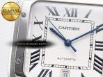 Cartier Santos de Cartier 40mm SS BVF 1:1 Best Edition White Dial on SS Bracelet MIYOTA 9015 - Görsel 10
