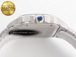 Cartier Santos de Cartier 40mm SS BVF 1:1 Best Edition White Dial on SS Bracelet MIYOTA 9015 - Görsel 14