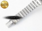 Cartier Santos de Cartier 40mm SS BVF 1:1 Best Edition White Dial on SS Bracelet MIYOTA 9015 - Görsel 18