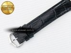 Cartier Santos Dumont 31.4mm IWSF Best Edition Silver Dial on Black Leather Strap Quartz - Görsel 19