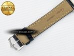 Cartier Santos Dumont 31.4mm IWSF Best Edition Silver Dial on Black Leather Strap Quartz - Görsel 21