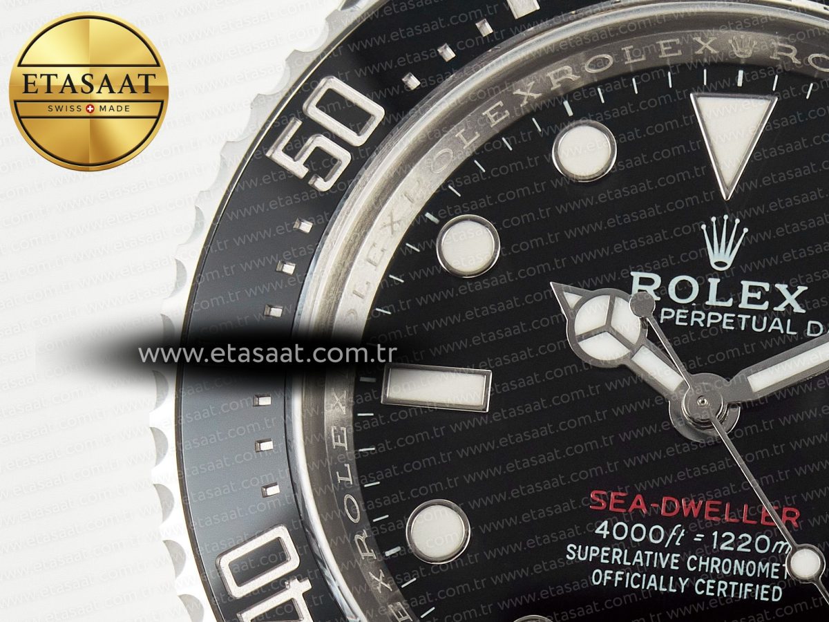Rolex Sea-Dweller 126600 Clean 1:1 Best Edition 904L SS Case and Bracelet VR3235 - Görsel 10