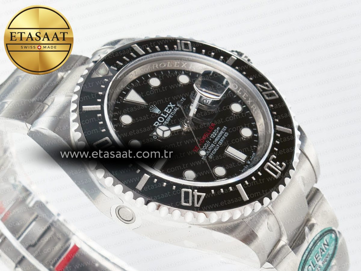 Rolex Sea-Dweller 126600 Clean 1:1 Best Edition 904L SS Case and Bracelet VR3235 - Görsel 7